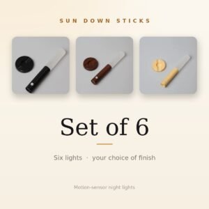 Sun Down Sticks — Set of 6